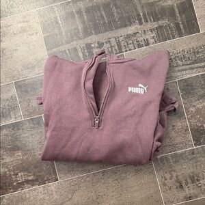 Puma Mauve Half-Zip Pullover